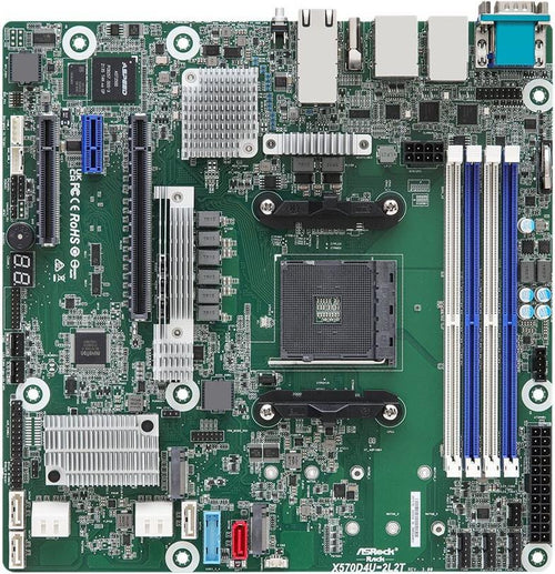 ASROCK Server-Mainboard – Dual Netzwerkanschlüsse, RAID-Unterstützung