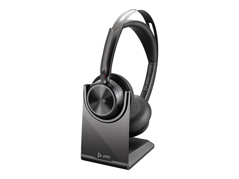 HP Poly VF2-M Bluetooth-Headset – Kabellos, USB-C Adapter