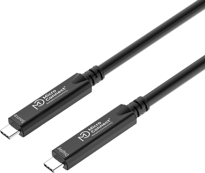 MicroConnect USB-C Kabel – 7.5 m, 4K/8K Unterstützung