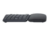 Logitech Ergonomische Tastatur – Kabellos, mit Handauflage