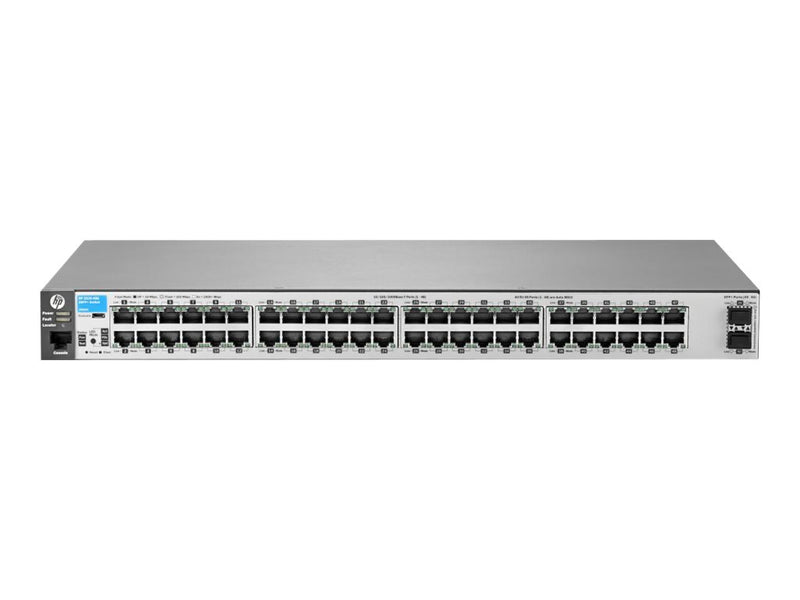HP Enterprise Switch – 48 Anschlüsse, 10 Gigabit SFP+
