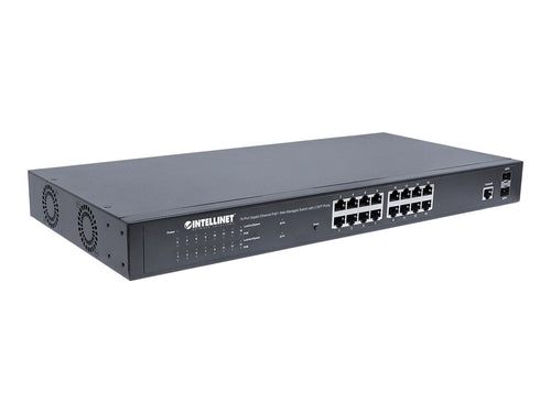 Intellinet Netzwerk-Switch – 16 Ports, PoE-Funktion
