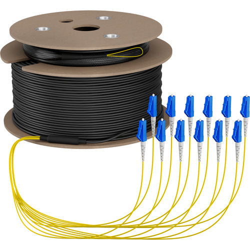 EFB Elektronik Glasfaserkabel – 200m, LC-LC Anschlüsse