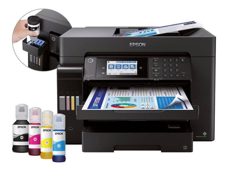 EPSON EcoTank Multifunktionsdrucker – A3, WLAN, Farb-Tintenstrahl