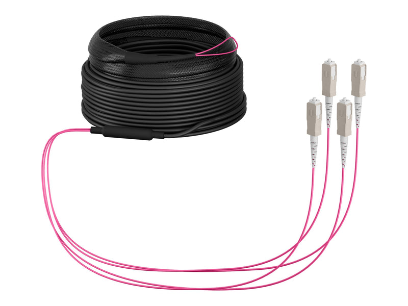 EFB Elektronik Glasfaser-Trunkkabel – 40 m, OM4, halogenfrei