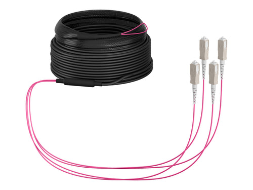 EFB Elektronik Glasfaser-Trunkkabel – 40 m, OM4, halogenfrei