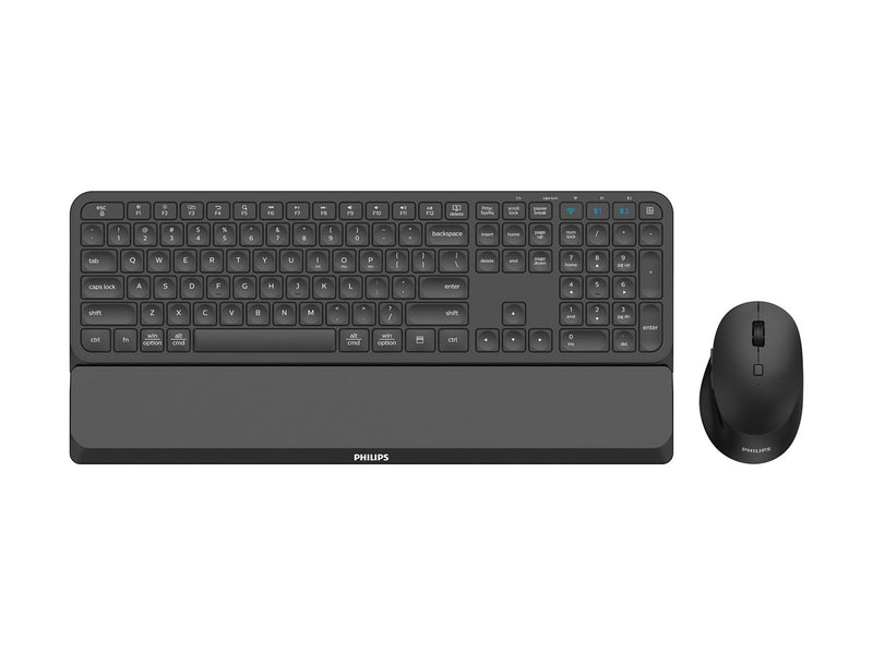 Philips Kabelloses Tastatur-Maus-Set – Ergonomisch, Bluetooth
