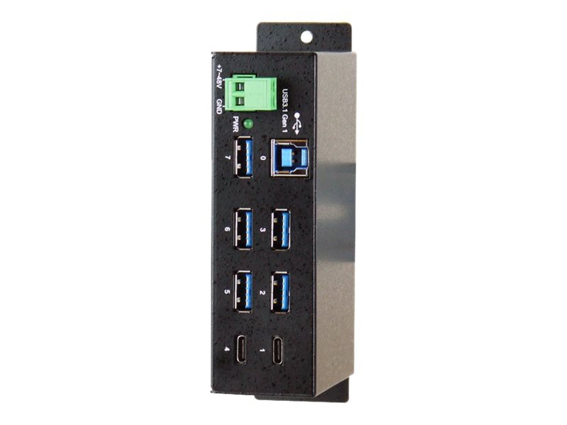 Exsys USB 3.0 Hub – 7 Anschlüsse, Überspannungsschutz