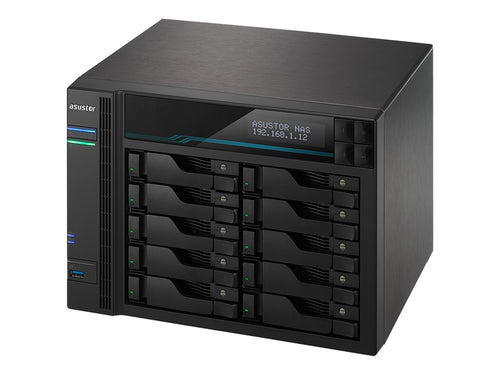 Asustor NAS-System – 10-Bay Speicherlösung für Unternehmen