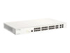 D-Link 28-Port Netzwerkswitch – Cloud-Verwaltung, PoE+ Unterstützung