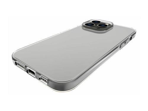 ESTUFF iPhone 14 Pro Cover – Klarer Schutz, kabelloses Laden