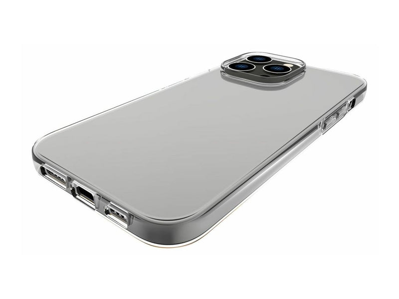 ESTUFF iPhone 14 Pro Cover – Klarer Schutz, kabelloses Laden