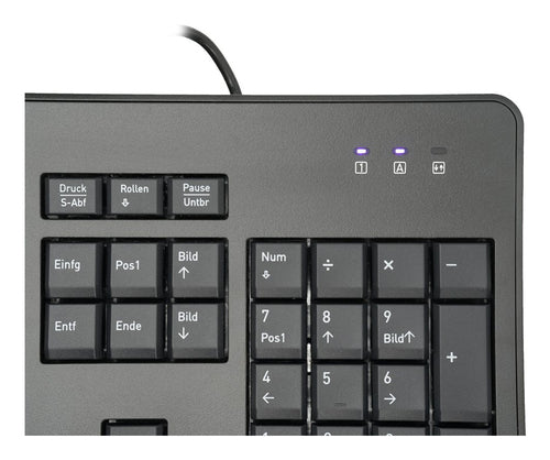 WORTMANN TERRA 1500 Tastatur – USB, Copilot-Taste, QWERTZ