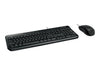 Microsoft Tastatur-Maus-Set – USB-Anschluss, spritzwassergeschützt