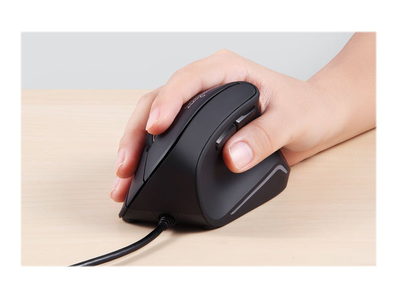 PERIXX Vertikale Maus – Ergonomisch, 6 Tasten