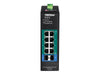 TRENDnet 10-Port Gigabit Switch – PoE+, für Industrie geeignet