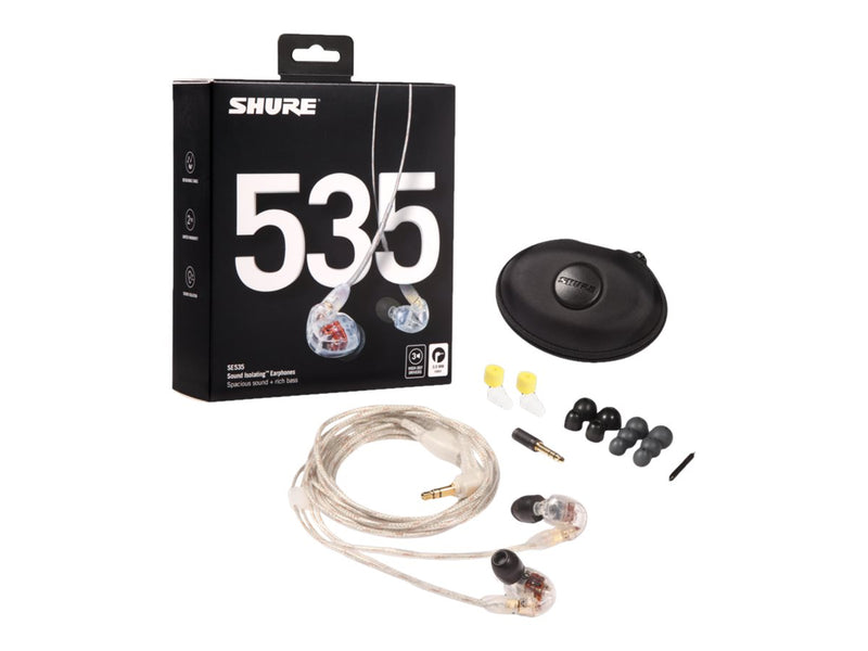 Shure Ohrhörer – Geräuschisolierung, Stereo-Sound