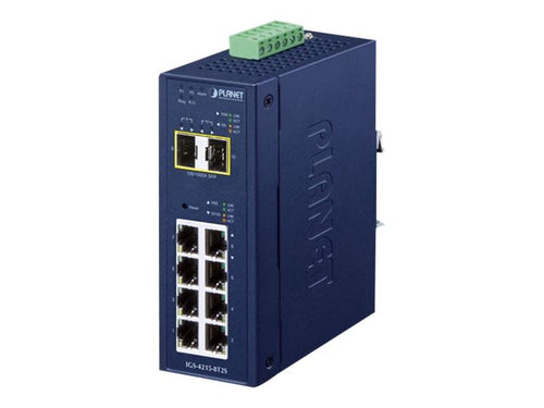 PLANET Switch – 8-Port Gigabit, für Wand- und DIN-Schiene