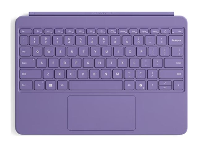 Microsoft Surface Pro Keyboard – Violett, mit Touchpad