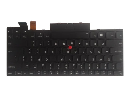 Lenovo Notebook-Ersatztastatur – US QWERTY, beleuchtet, mit Trackpoint