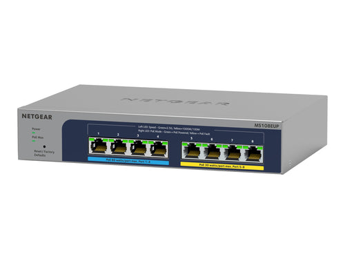 Netgear 8-Port Switch – 2.5 Gigabit, PoE++ für schnelle Netzwerke