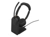 Jabra Evolve3 65 Stereo Headset – Bluetooth, Geräuschunterdrückung