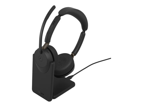 Jabra Evolve3 65 Stereo Headset – Bluetooth, Geräuschunterdrückung