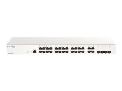 D-Link 28-Port Gigabit Switch – Cloud-Management, Rack-montierbar