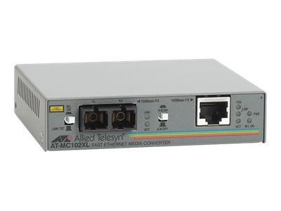 Allied Telesis Netzwerk-Konverter – RJ45 auf Glasfaser, 100 Mbps