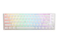 DUCKYCHANNEL Gaming-Tastatur – RGB-Beleuchtung, leise Tasten