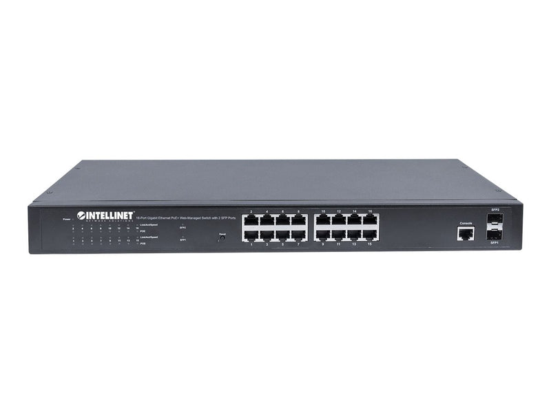 Intellinet Netzwerk-Switch – 16 Ports, PoE-Funktion