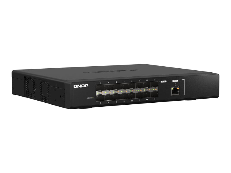 QNAP Netzwerk-Switch – 16 Ports, Web-Verwaltung