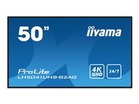 Iiyama 50" Display – 4K UHD für Digital Signage