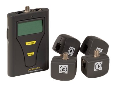 Hobbes LANsmart Pro Netzwerktester – LCD-Anzeige, selbstkalibrierend