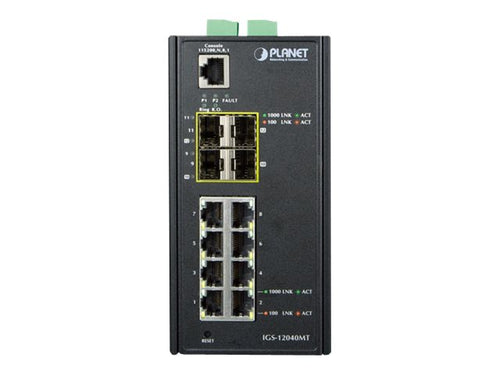 Planet Technology Netzwerk-Switch – 12 Anschlüsse, Gigabit Ethernet