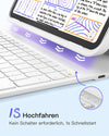 INATECK iPad-Tastatur – Kabellos, für 13" iPad