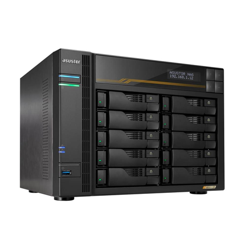 Asustor NAS-System – 10 Schächte, 16 GB RAM