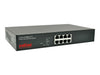 ROLINE PoE Fast Ethernet Switch – 8 Ports, 130W Leistung
