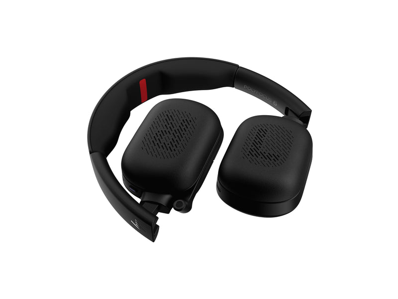 HP Poly Focus 625 Bluetooth Headset – Stereo, faltbar