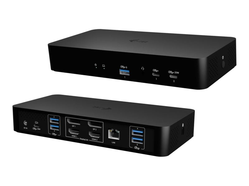 I-tec Dockingstation – 2 Monitore, 4K-Unterstützung