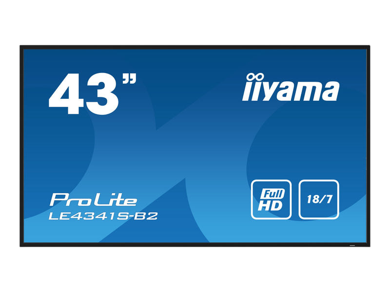 Iiyama 43" Display – Ideal für Digital Signage