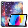EET Tablet-Hülle für iPad 10. Gen – Galaxy Style, Auto-Wake Funktion