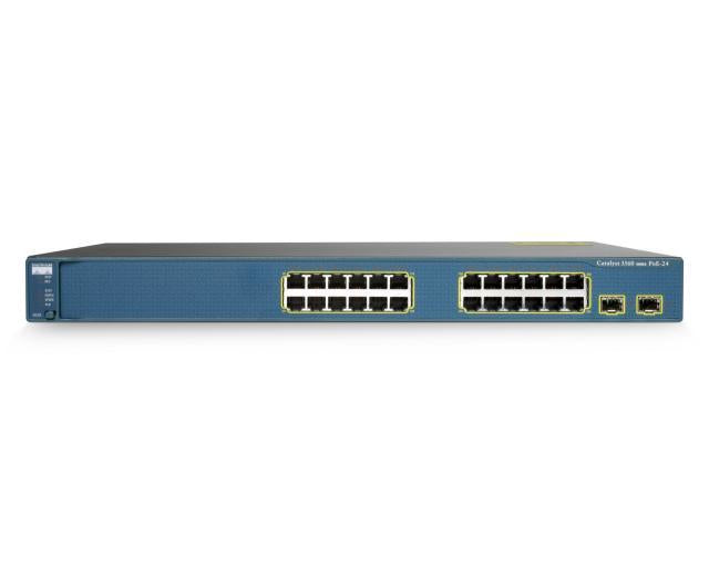 Cisco Netzwerk-Switch – 24 Ports, PoE, für kleine Unternehmen