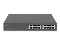 Digitus PoE+ Injector Hub – 8-Port Gigabit, Rack-montierbar