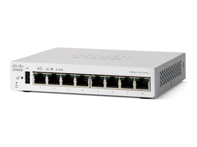 Cisco Netzwerk-Switch – 8 Anschlüsse, Power over Ethernet