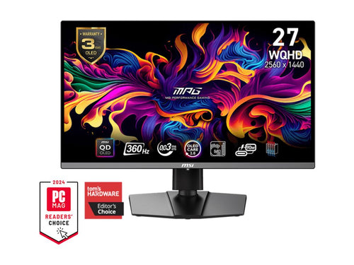 MSI Gaming-Monitor 26,5" – OLED, 2K-Auflösung, 360 Hz