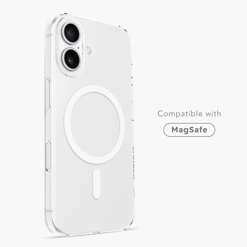 Vonmählen Schutzhülle für iPhone 16 Plus – Transparent, robust