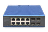 DIGITUS 12-Port Gigabit Switch – Robuster Netzwerkschalter für Unternehmen