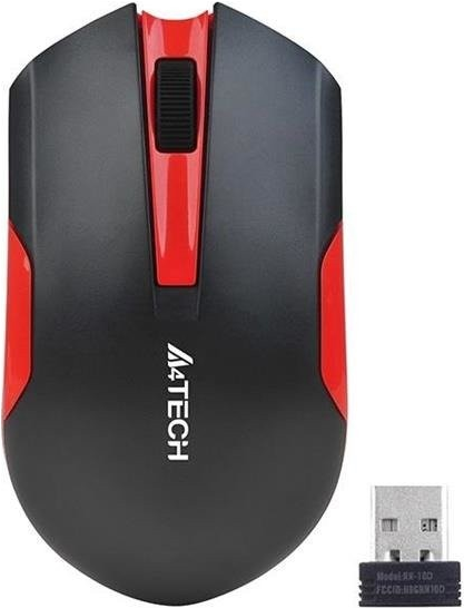 A4TECH Optische Maus – Kabellos, 1000 DPI, für Rechts- und Linkshänder