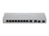 Zyxel 12-Port Netzwerk-Switch – Vielseitig, leise, für schnelles Internet